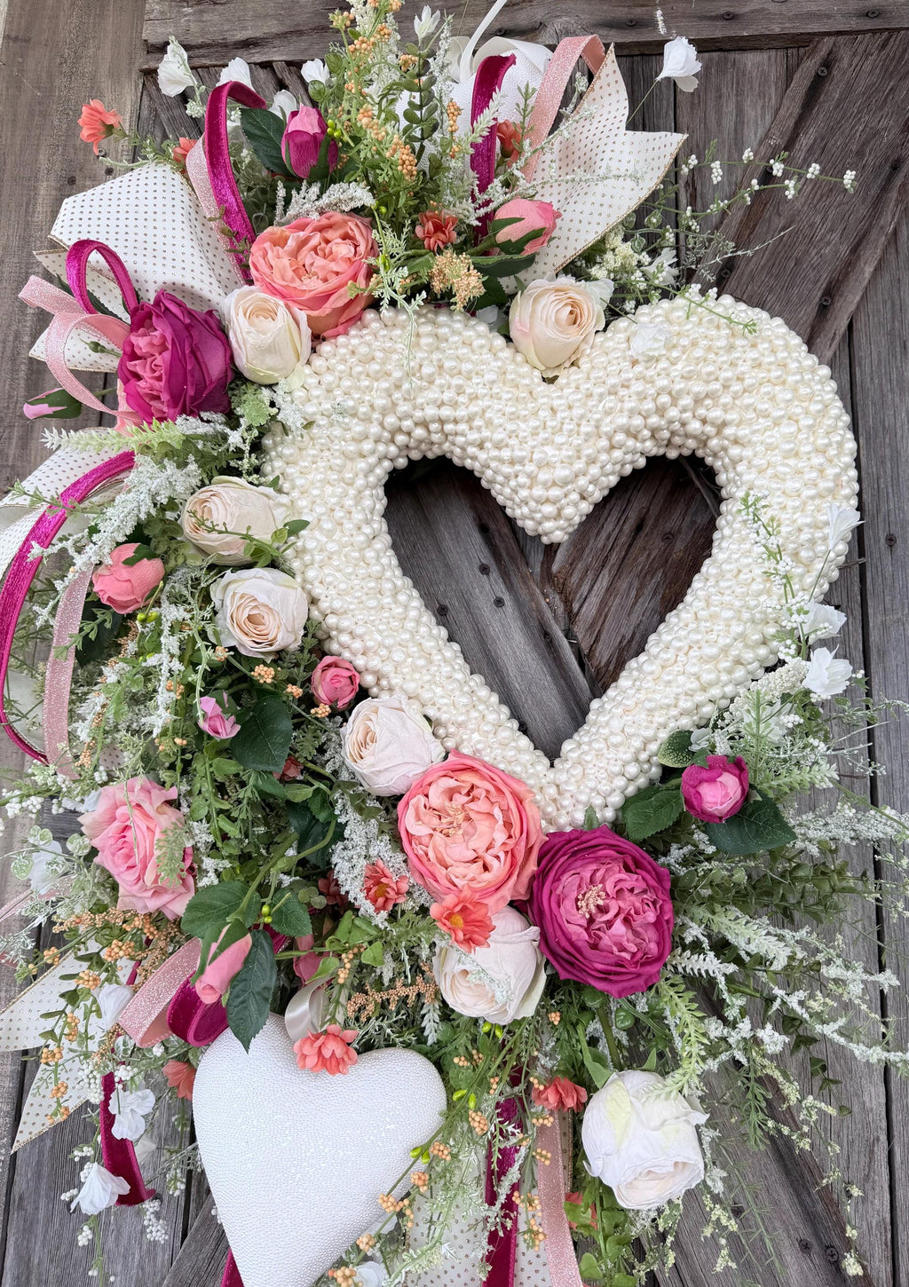 Valentine Wreath, Valentine Decor, Valentine Door, Love Wreath, Love Decor, Heart Decor, Heart Wreath