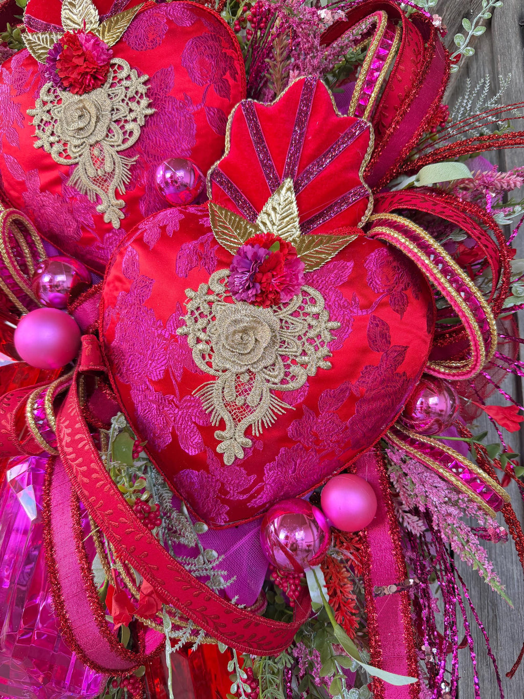 Valentine Wreath, Valentine Decor, Valentine Door, Love Wreath, Love Decor, Heart Decor, Heart Wreath