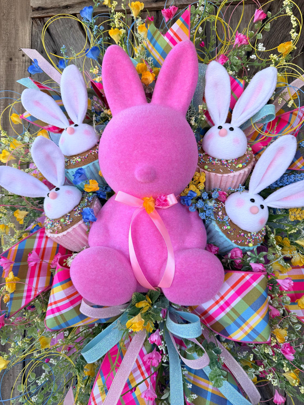 Bunny Wreath, Easter Wreath, Spring Wreath, Rabbit Wreath, Easter Front Door