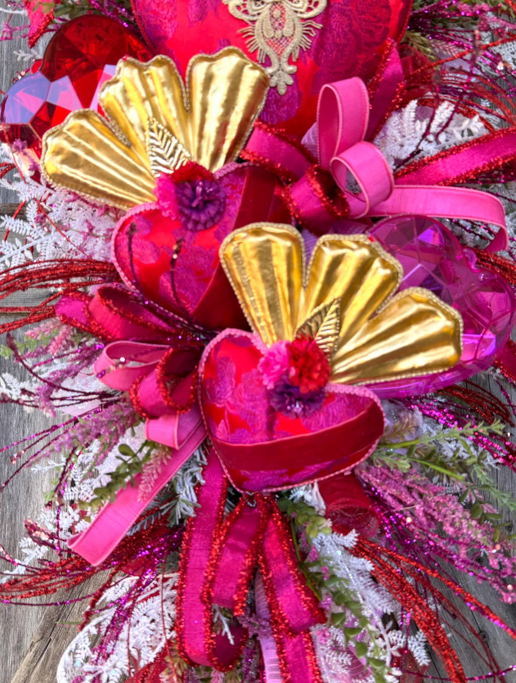 Valentine Wreath, Valentine Decor, Valentine Door, Love Wreath, Love Decor, Heart Decor, Heart Wreath