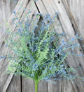 Blue Filler Bush Large, Wreath Supply, Floral