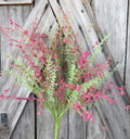 Pink Filler Bush Large, Wreath Supply, Floral
