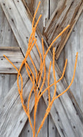 Orange Bead Twig Spray