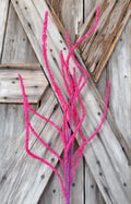 Hot Pink Bead Twig Spray