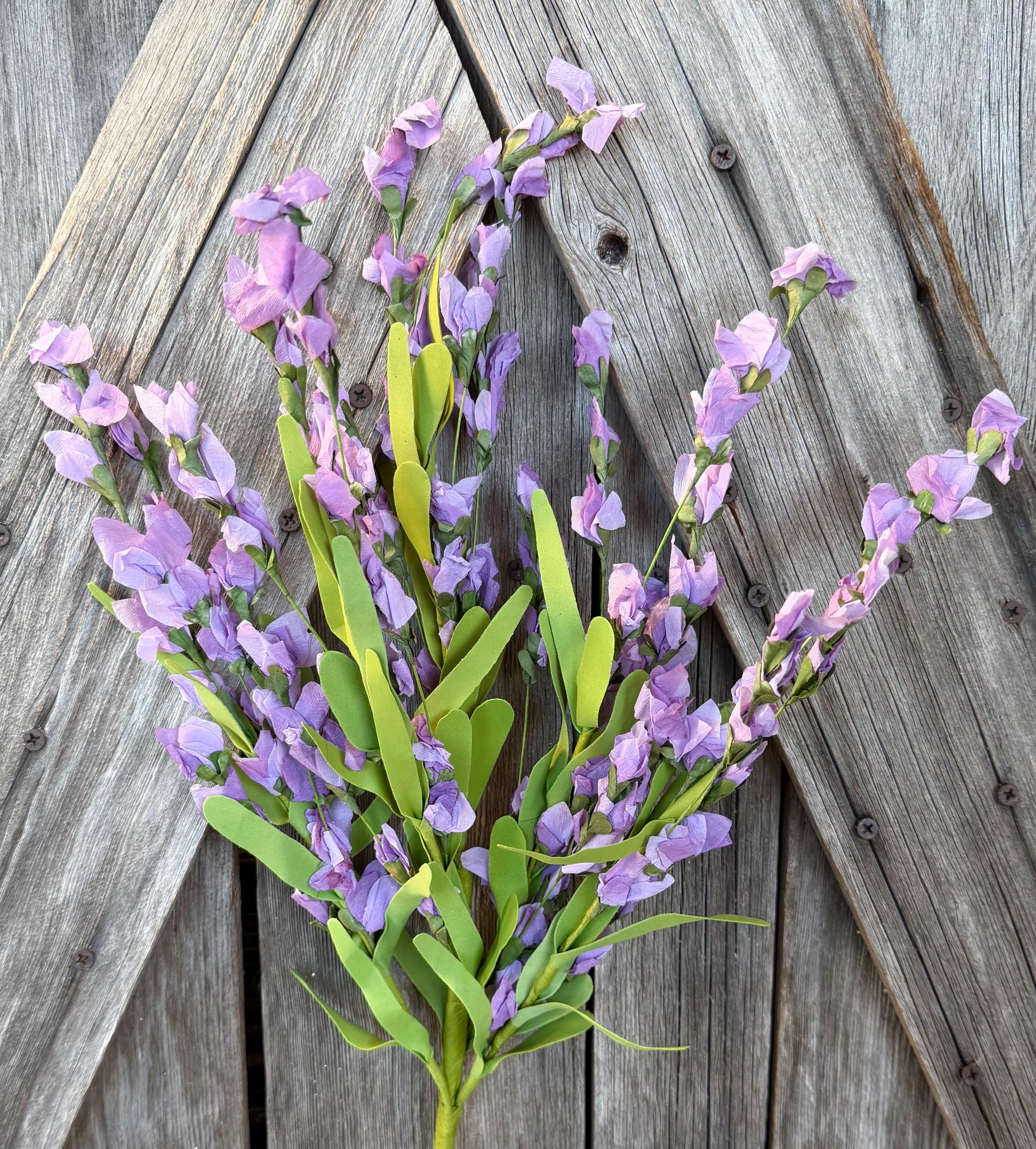 Lavender Flower Grass, Wreath Supply, Floral