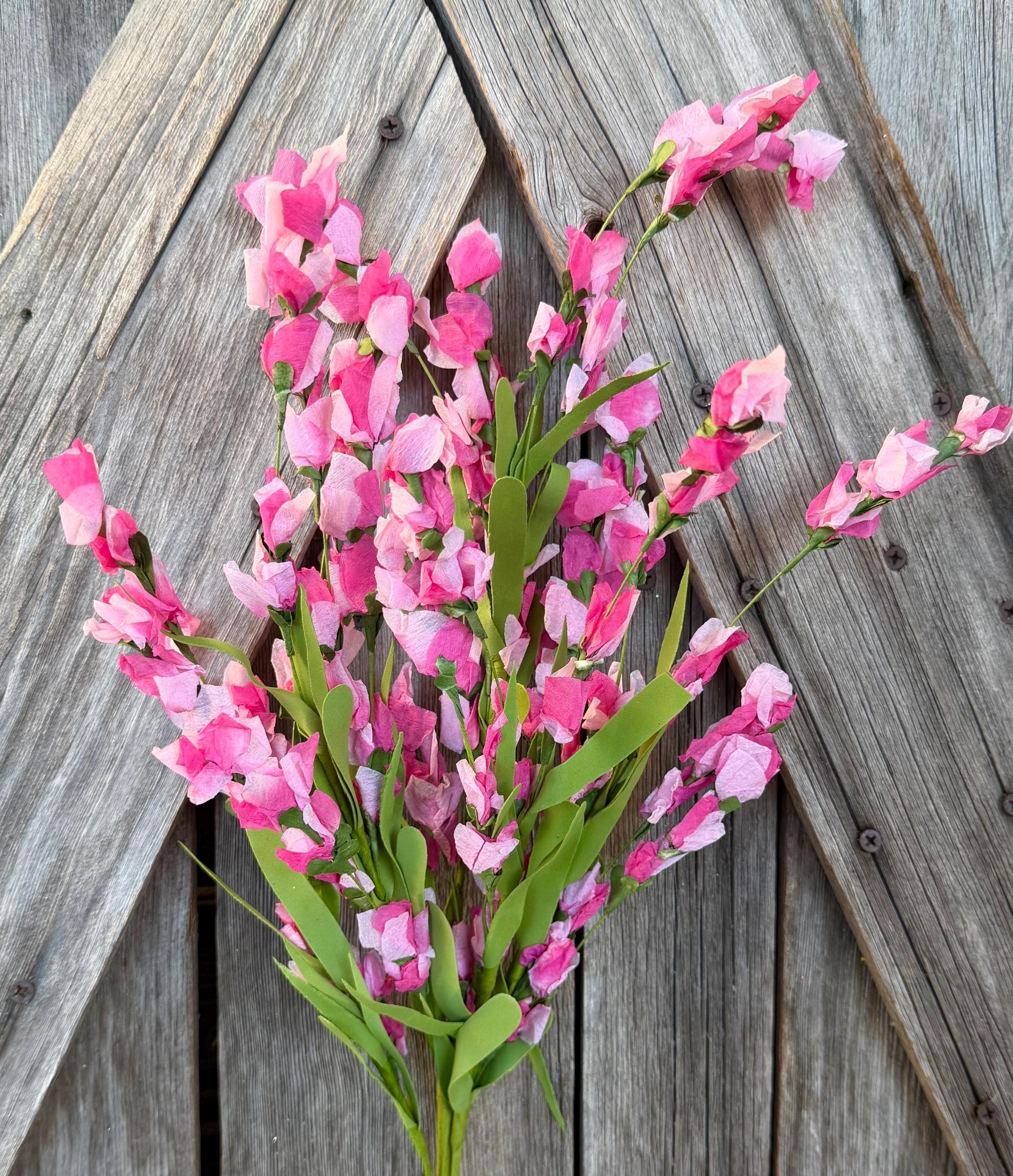 Pink Flower Grass, Wreath Supply, Floral