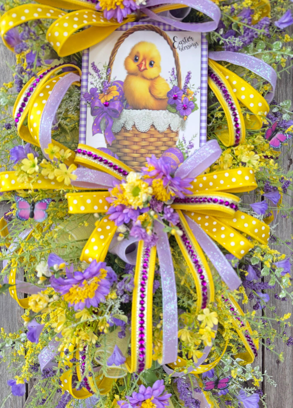 Easter Wreath, Easter Decor, Spring Wreath, Chick Wreath, Everyday Wreath, Bunny Wreath