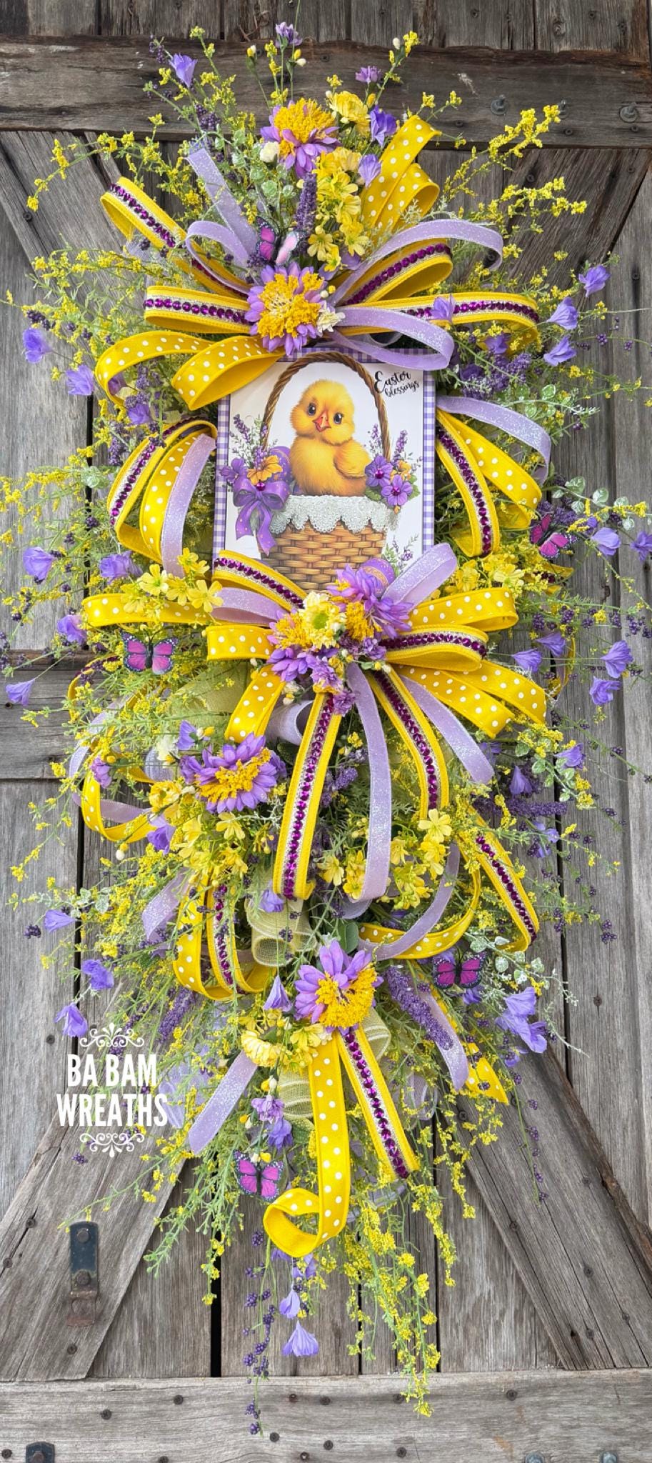 Easter Wreath, Easter Decor, Spring Wreath, Chick Wreath, Everyday Wreath, Bunny Wreath