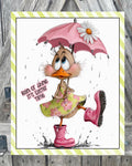 Rain or Shine It’s Easter Time, Easter Sign, Spring Decor, Spring Sign