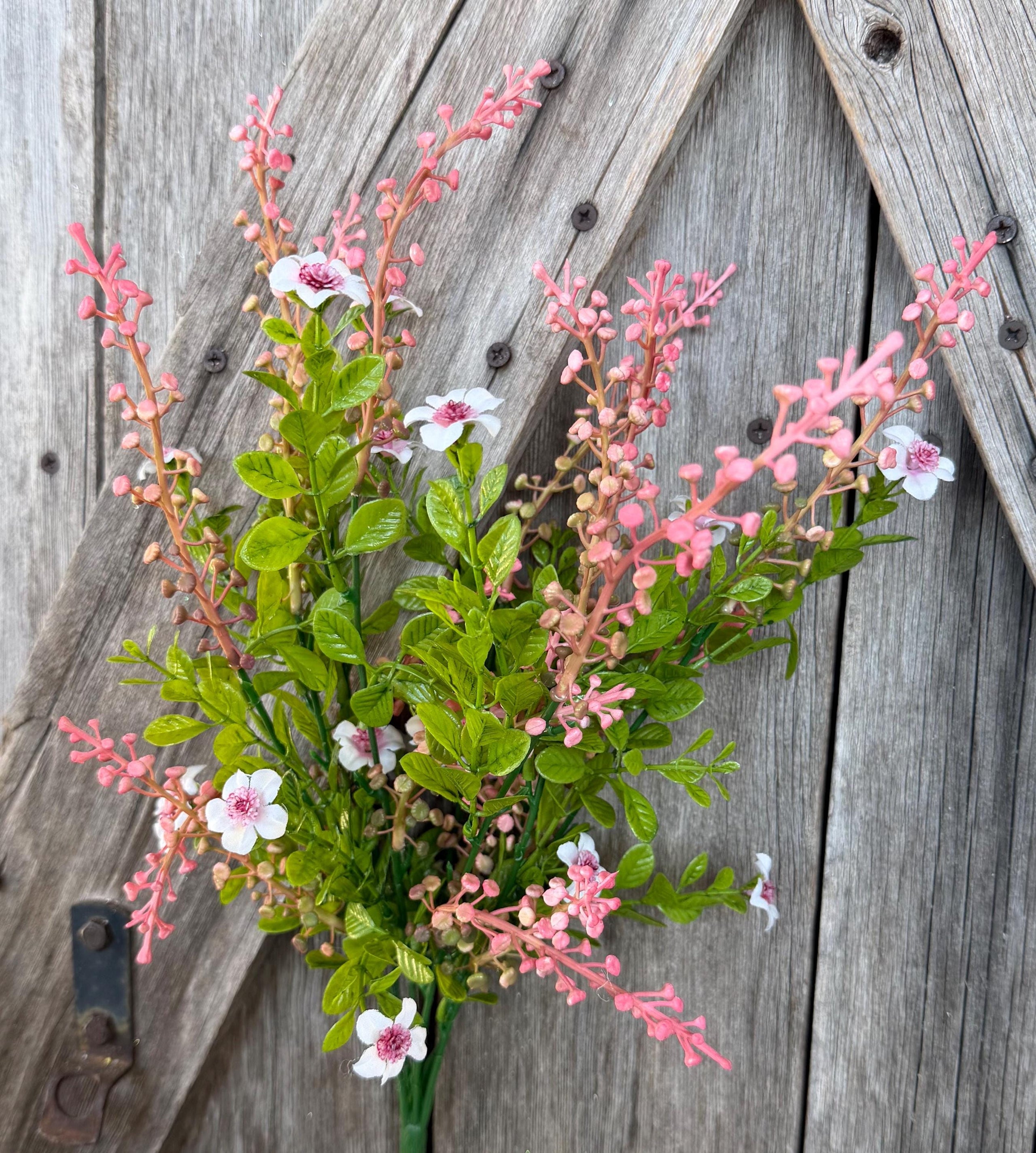 Pink Seed Bush, Wreath Supply, Floral