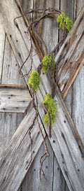 Branch with Moss, 5 Foot, Wreath Supply, Floral