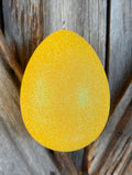 Yellow Easter Egg, 4.75 Inches