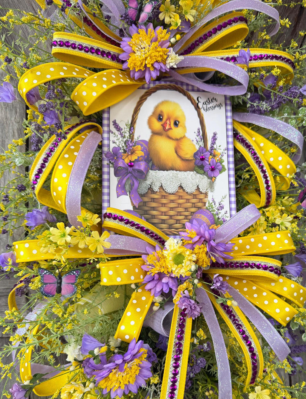 Easter Wreath, Easter Decor, Spring Wreath, Chick Wreath, Everyday Wreath, Bunny Wreath