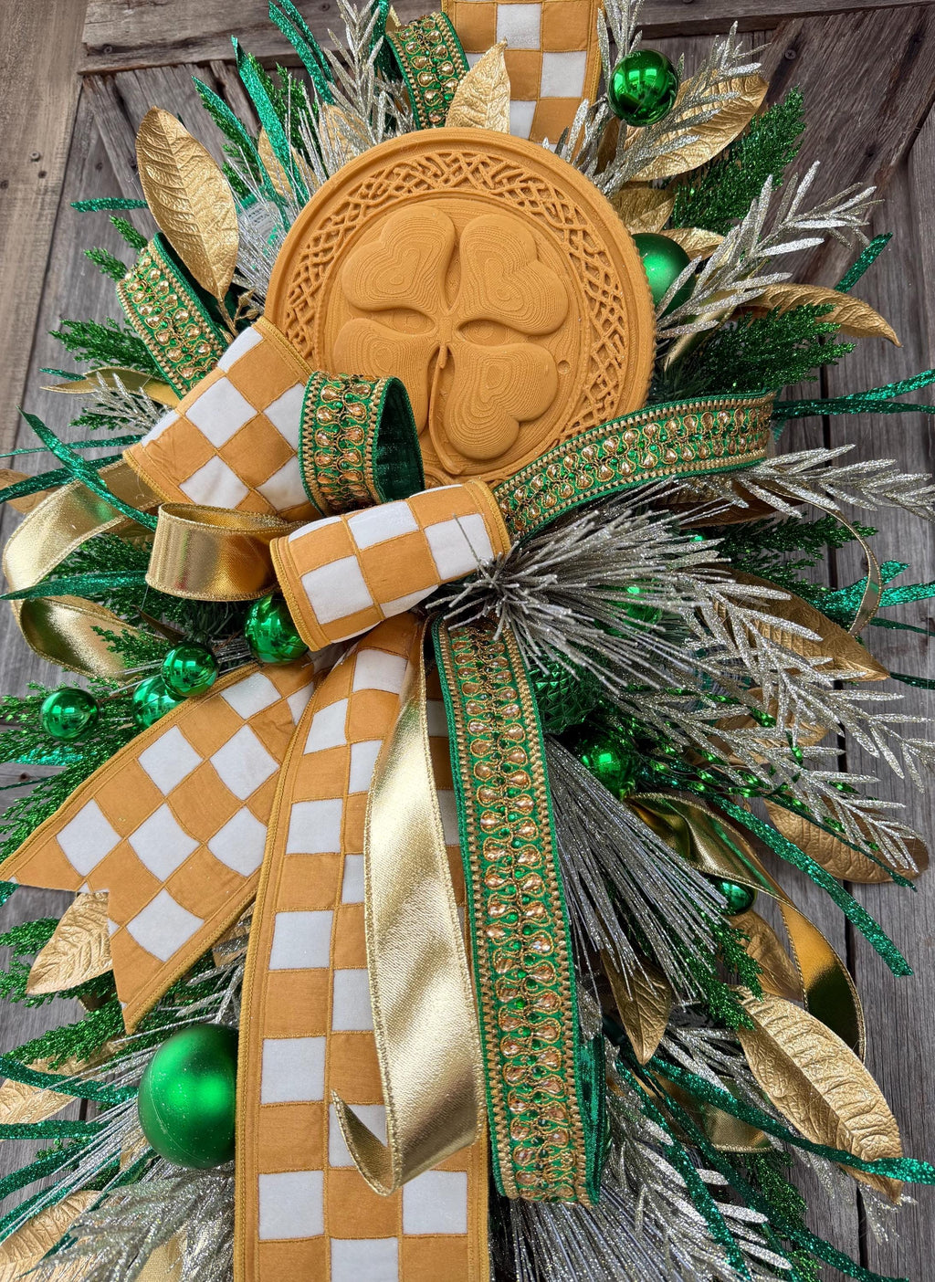 St Pattys Day Wreath, St Patrick’s Day, Front Door Wreath