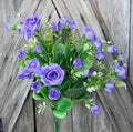 Pink Rose Bush , Wreath Supply, Floral