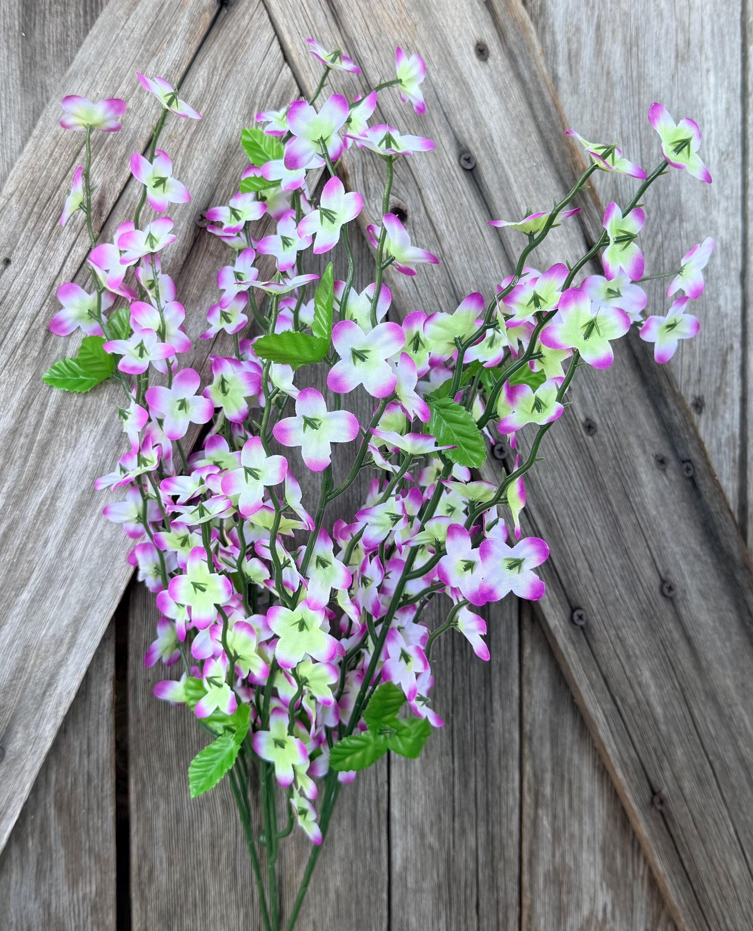 Purple Forsythia Bush , Wreath Supply, Floral