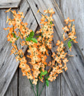 Orange Forsythia Bush , Wreath Supply, Floral