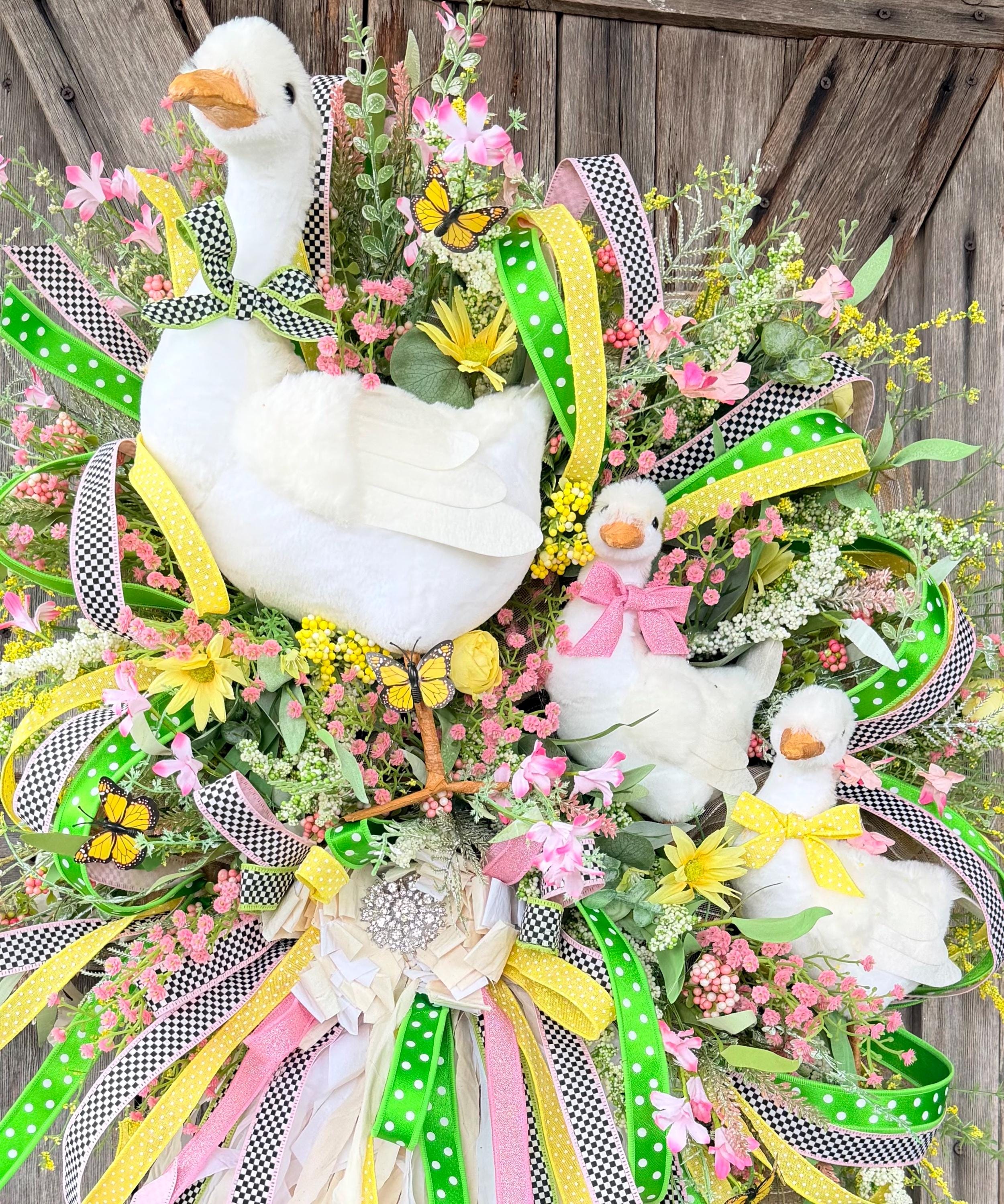 Easter Wreath, Easter Decor, Spring Wreath, Chick Wreath, Everyday Wreath, Duck Wreath