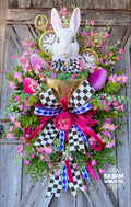Bunny Wreath, Easter Wreath, Spring Wreath, Rabbit Wreath, Easter Front Door