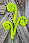 Fuzzy Green Curly Spray