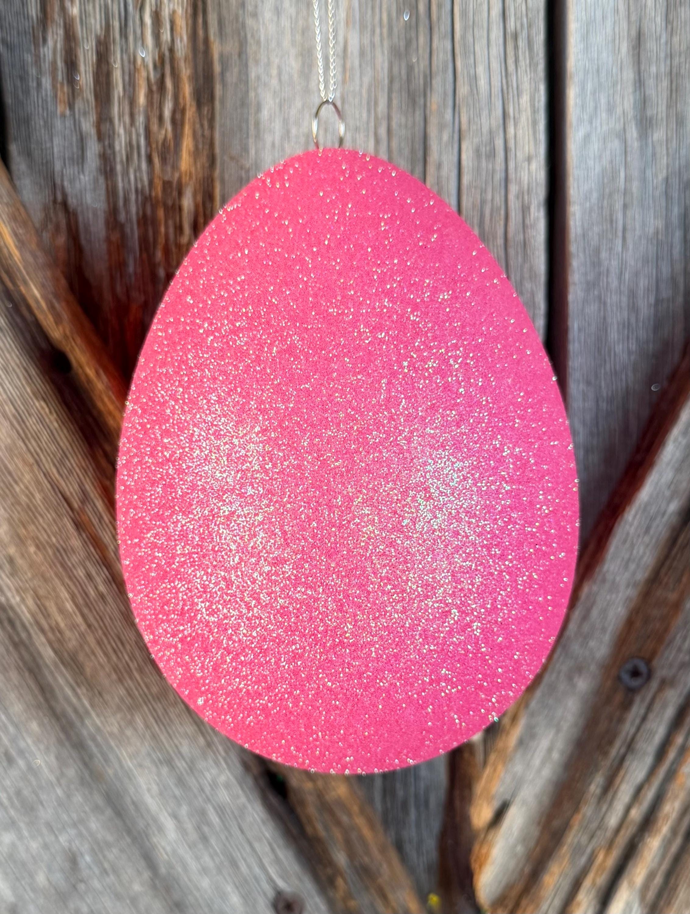 Hot Pink Egg, 4.75 Inches