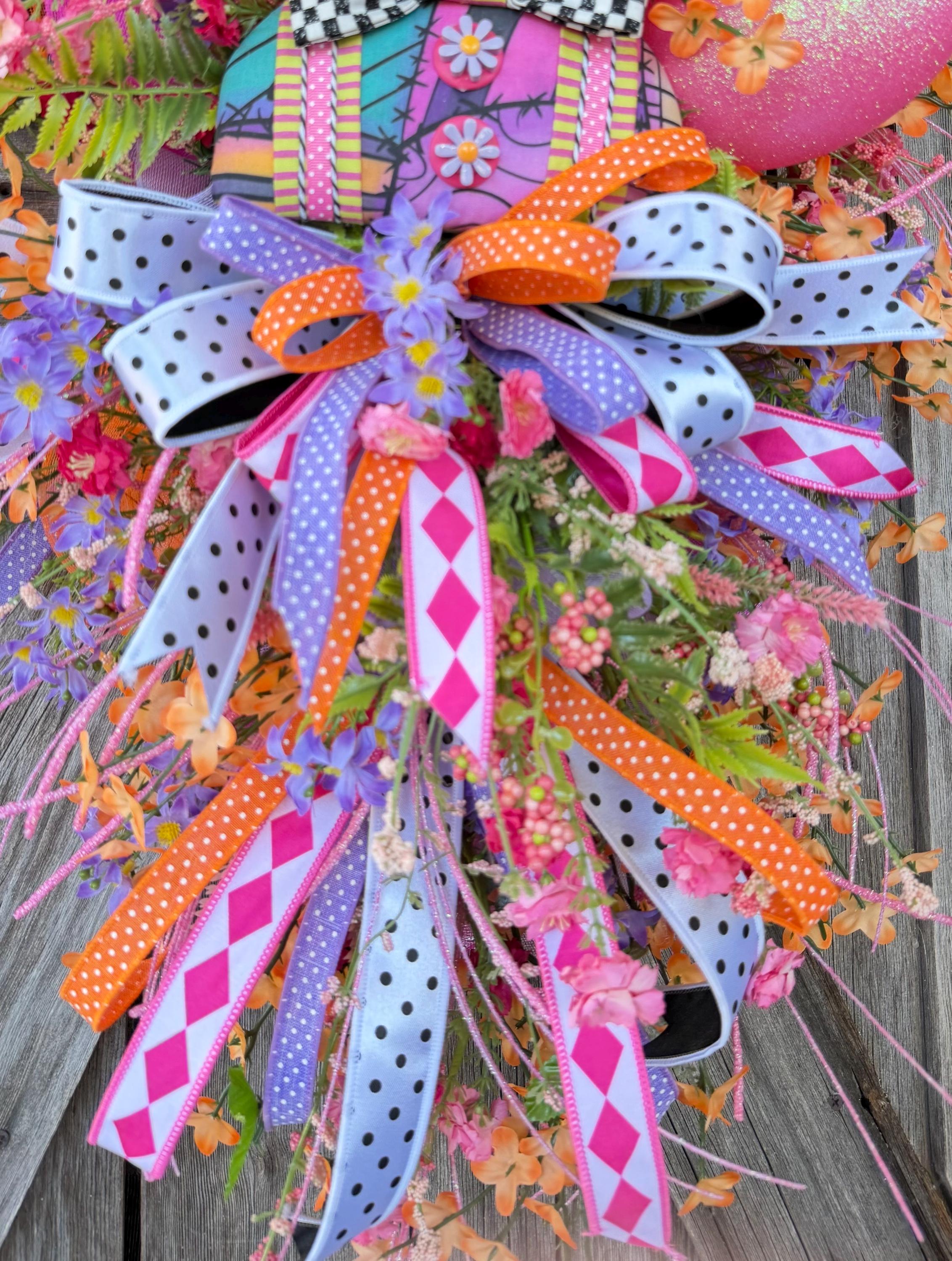 Bunny Wreath, Easter Wreath, Spring Wreath, Rabbit Wreath, Easter Front Door