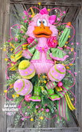 Duck Wreath, Easter Wreath, Spring Wreath, Easter Front Door