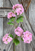 Pink Hydrangea Spray, Wreath Supply, Floral
