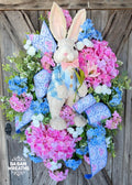 Bunny Wreath, Easter Wreath, Spring Wreath, Rabbit Wreath, Easter Front Door