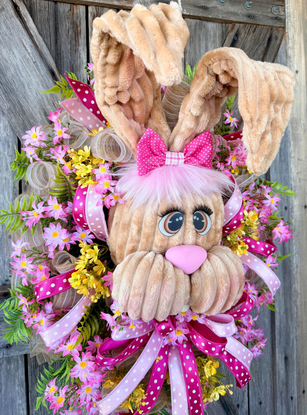Bunny Wreath, Easter Wreath, Spring Wreath, Rabbit Wreath, Easter Front Door