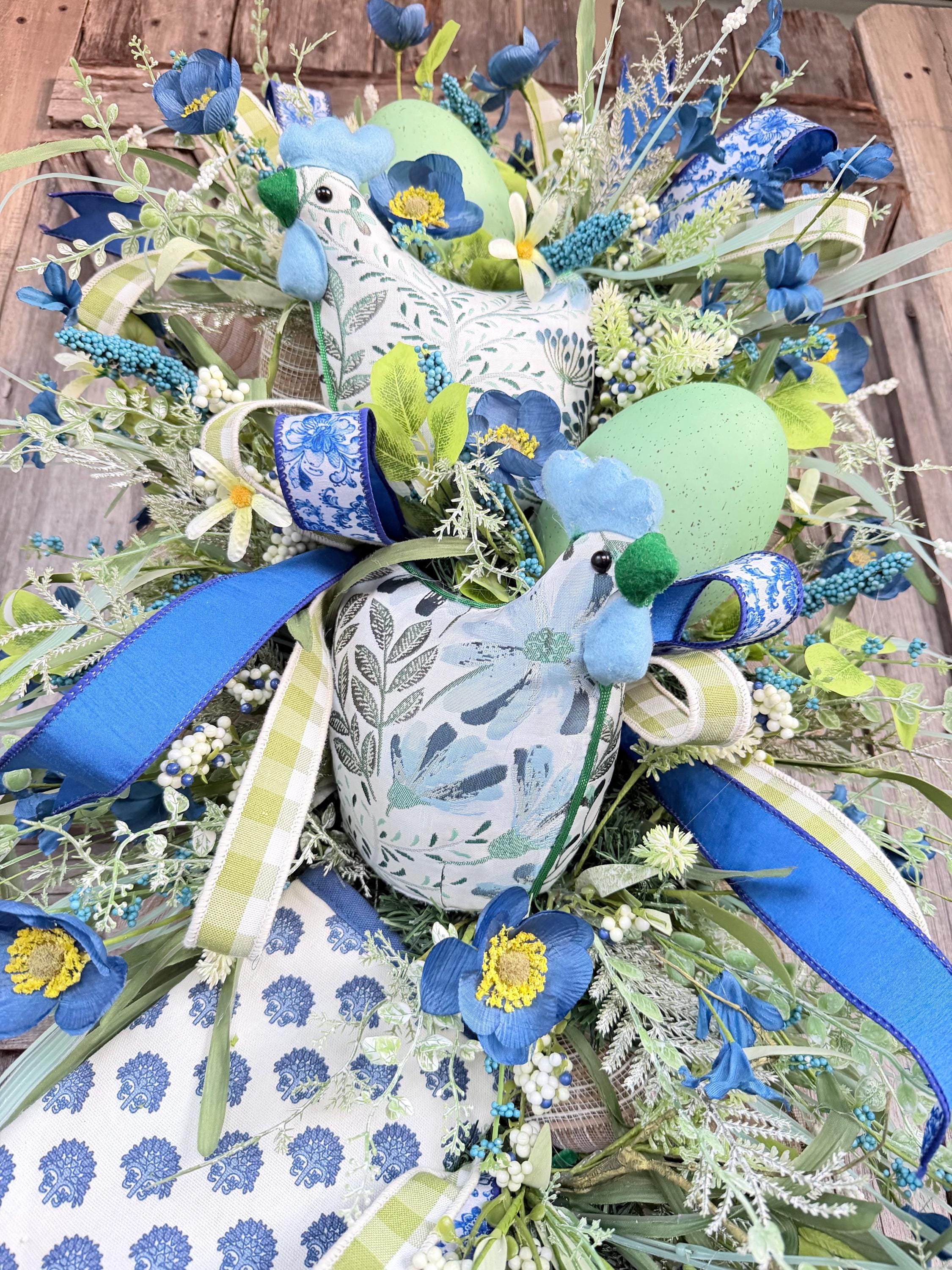 Rooster Wreath, Chicken Wreath, Kitchen Wreath, Everyday Wreath