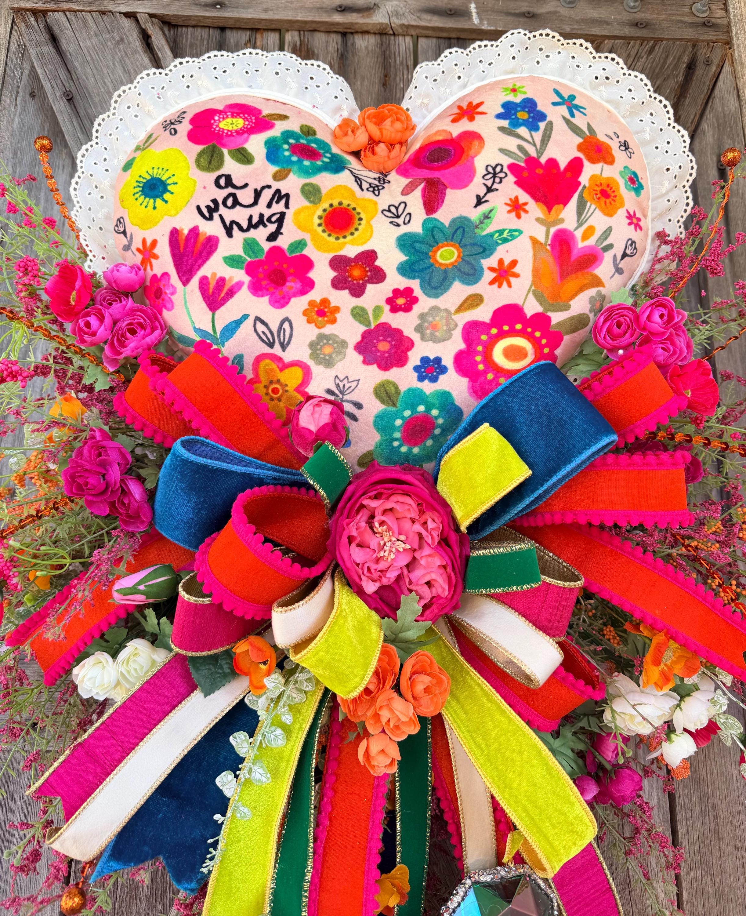 Fiesta Decor, Fiesta Decoration, Cinco De Mayo Wreath, Summer Wreath, Summer Decor