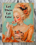 Let Them Eat Cake Halloween, Halloween Sign, Halloween Decor, Halloween Wall Art