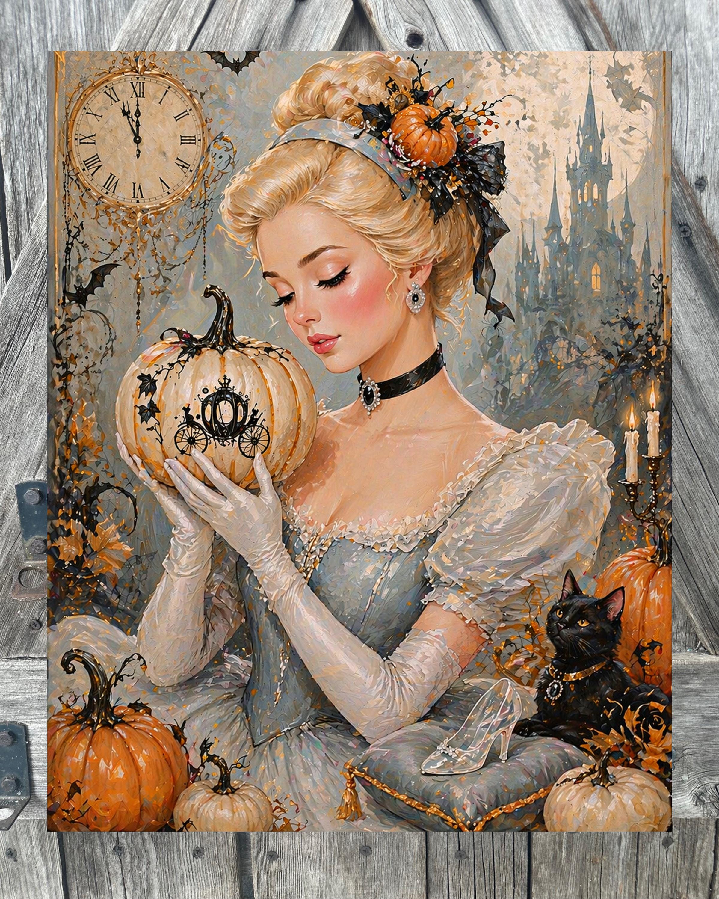Princess Halloween, Halloween Sign, Halloween Decor, Halloween Wall Art