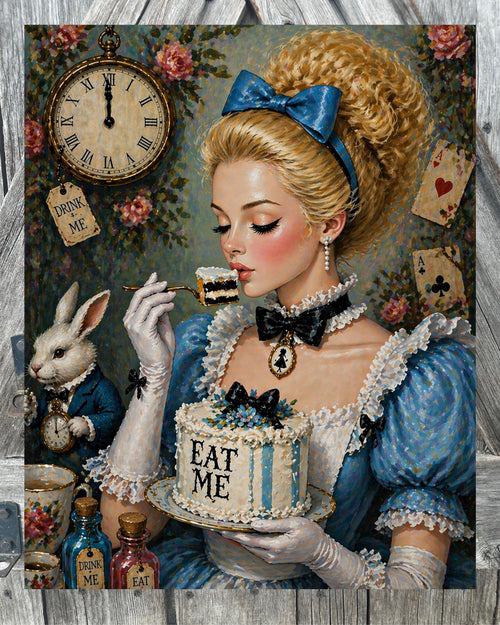 Alice Halloween, Halloween Sign, Halloween Decor, Halloween Wall Art