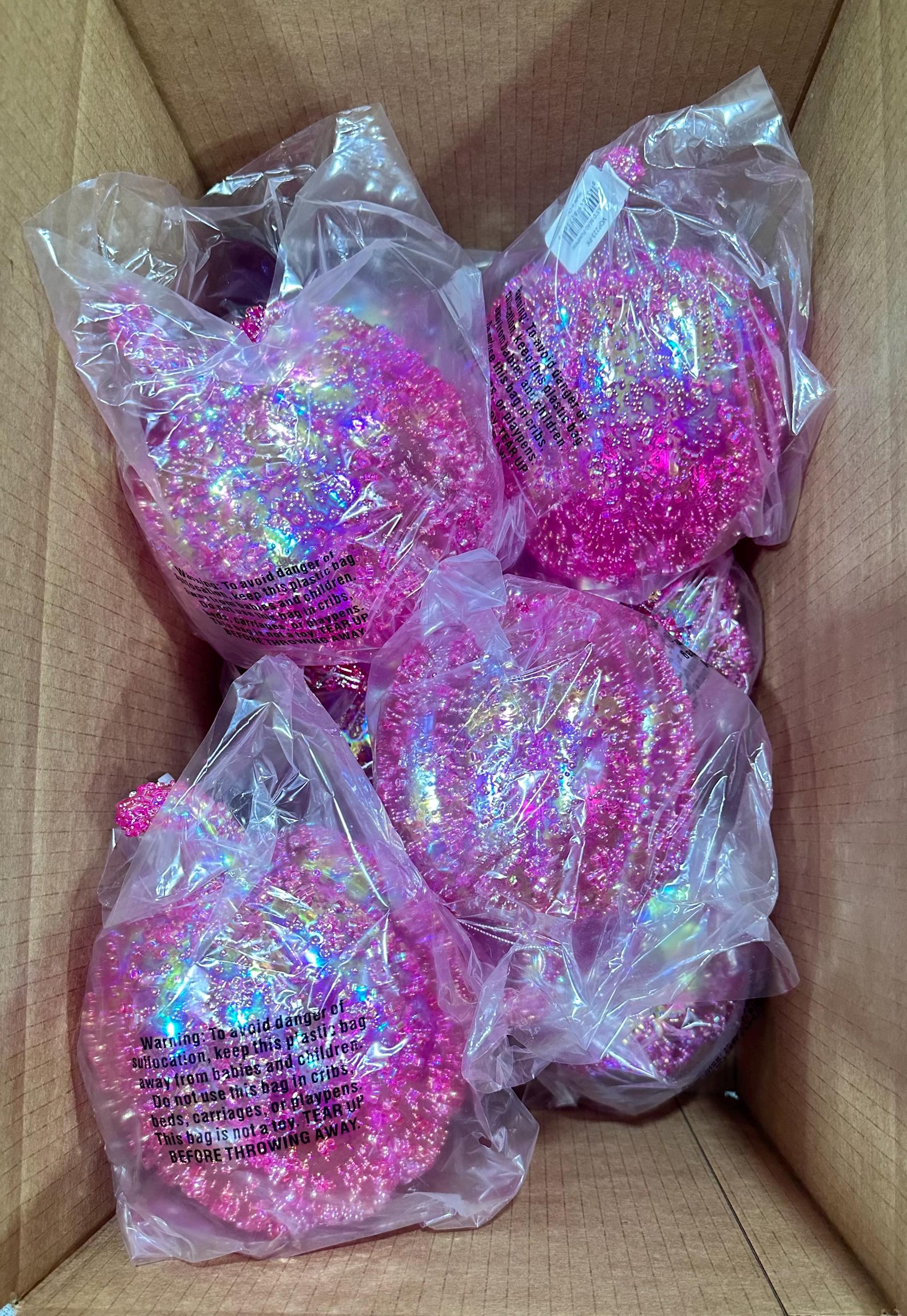 Box of 10 Hot Pink Pumpkins~ Allstate Floral
