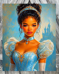 Black Cinderella , Black Art, Everyday Sign, Motivational Decor, Motivational Wall Art