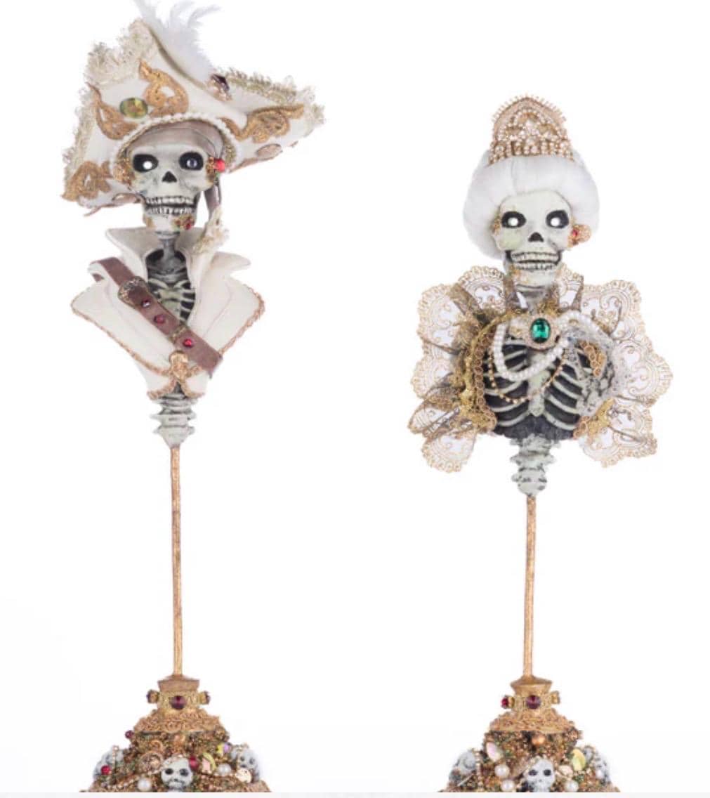 Katherine’s Collection Pirate Skulls Tabletop Set