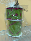 Rolls of Green Hot Pink Craftex Ribbon~ Jackie, Warehouse Sale