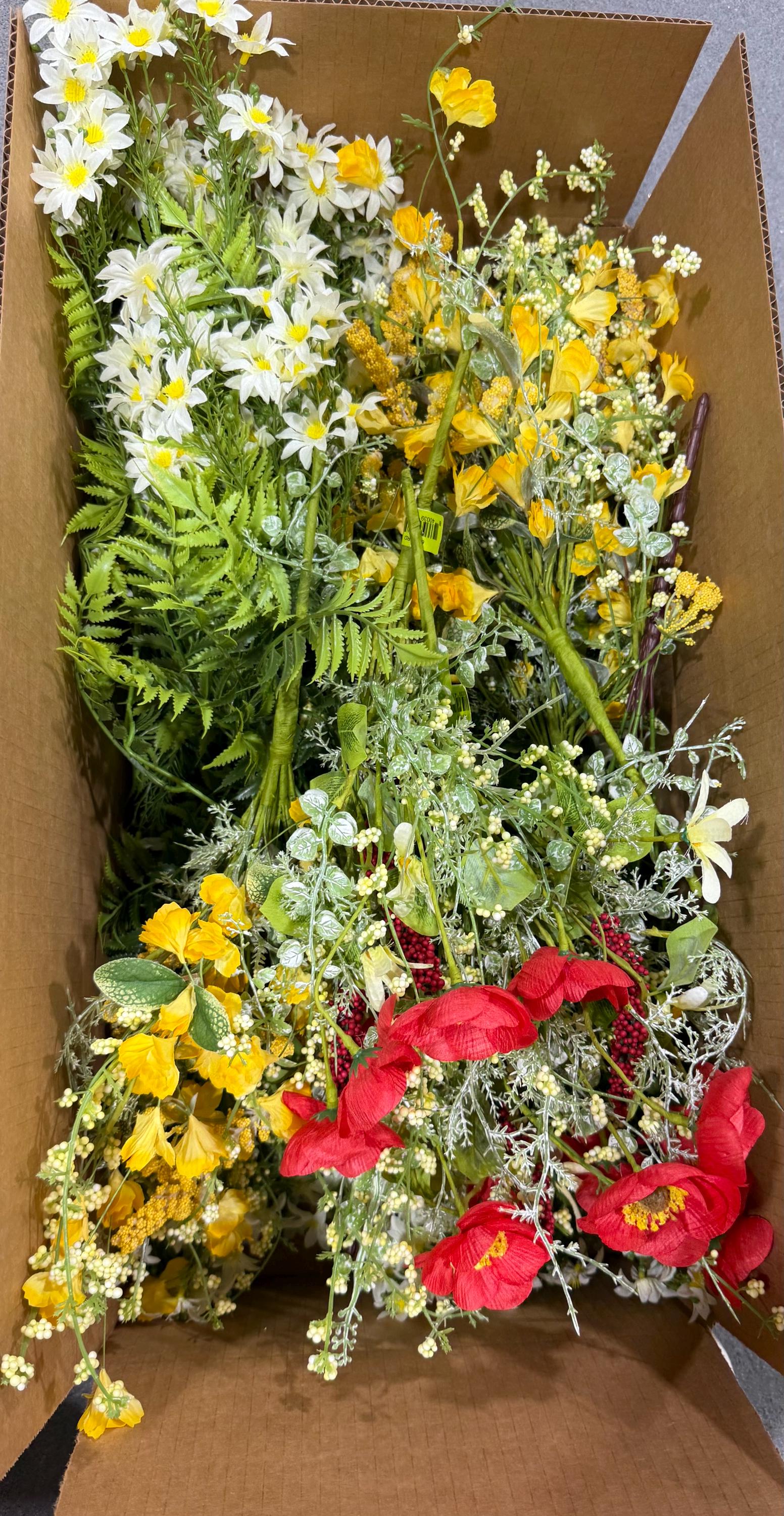 Big Box of 16 Summer Floral Bushes~ Destash #11