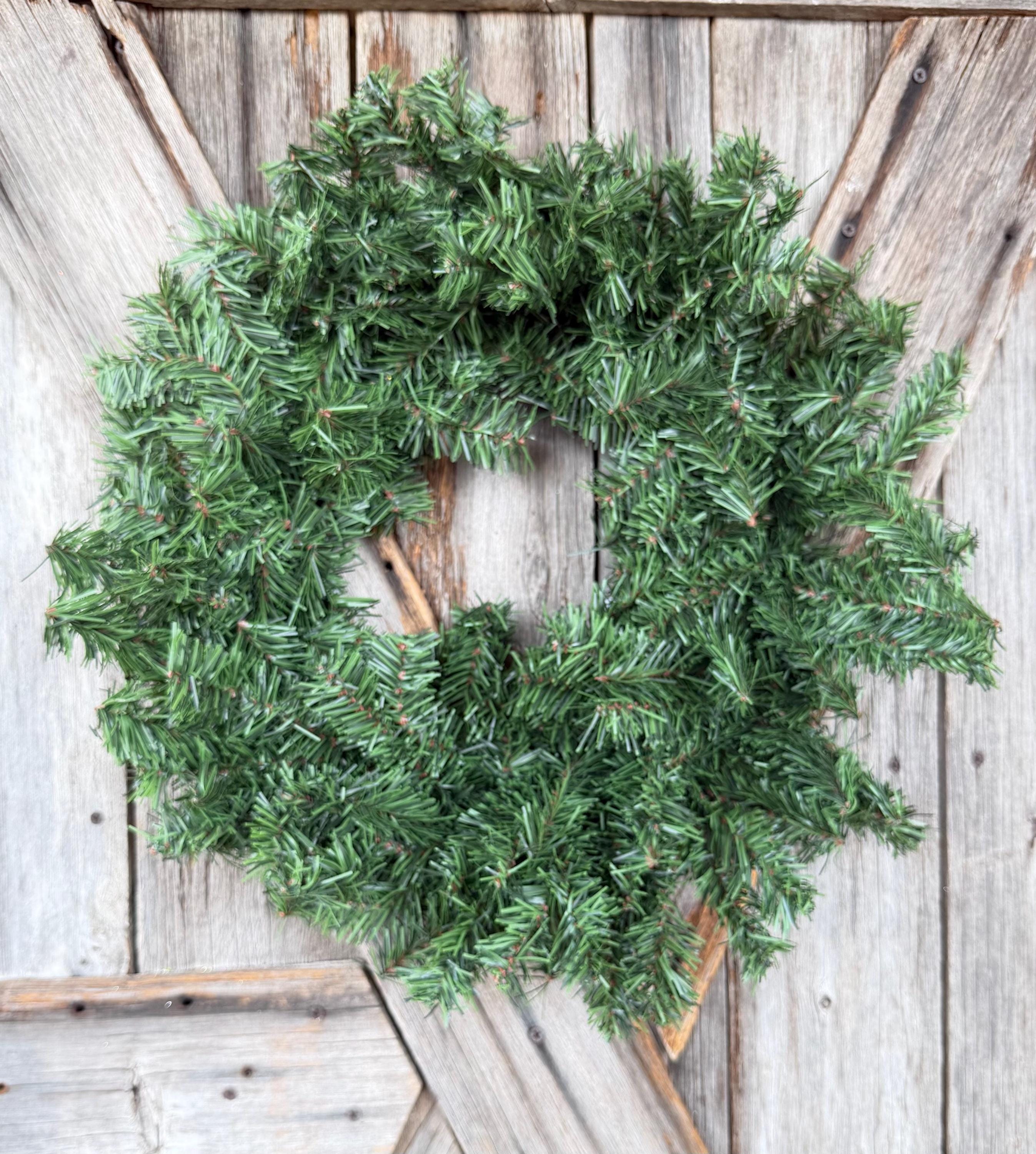 Deluxe 2 Ring Pine Wreath Base, 20 Inches Wreath Supply