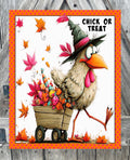 Chick or Treat, Halloween Sign, Halloween Decor, Halloween Wall Art