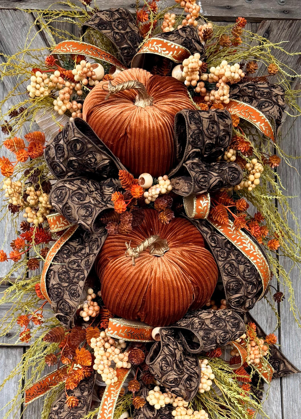 Autumn Wreath, Fall Decor, Halloween Swag, Fall Wreath, Fall Door