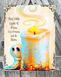 This Little Light Of Mine, Fall Sign, Halloween Sign, Halloween Decor, Halloween Wall Art