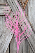 Pink Glitter Twig Spray