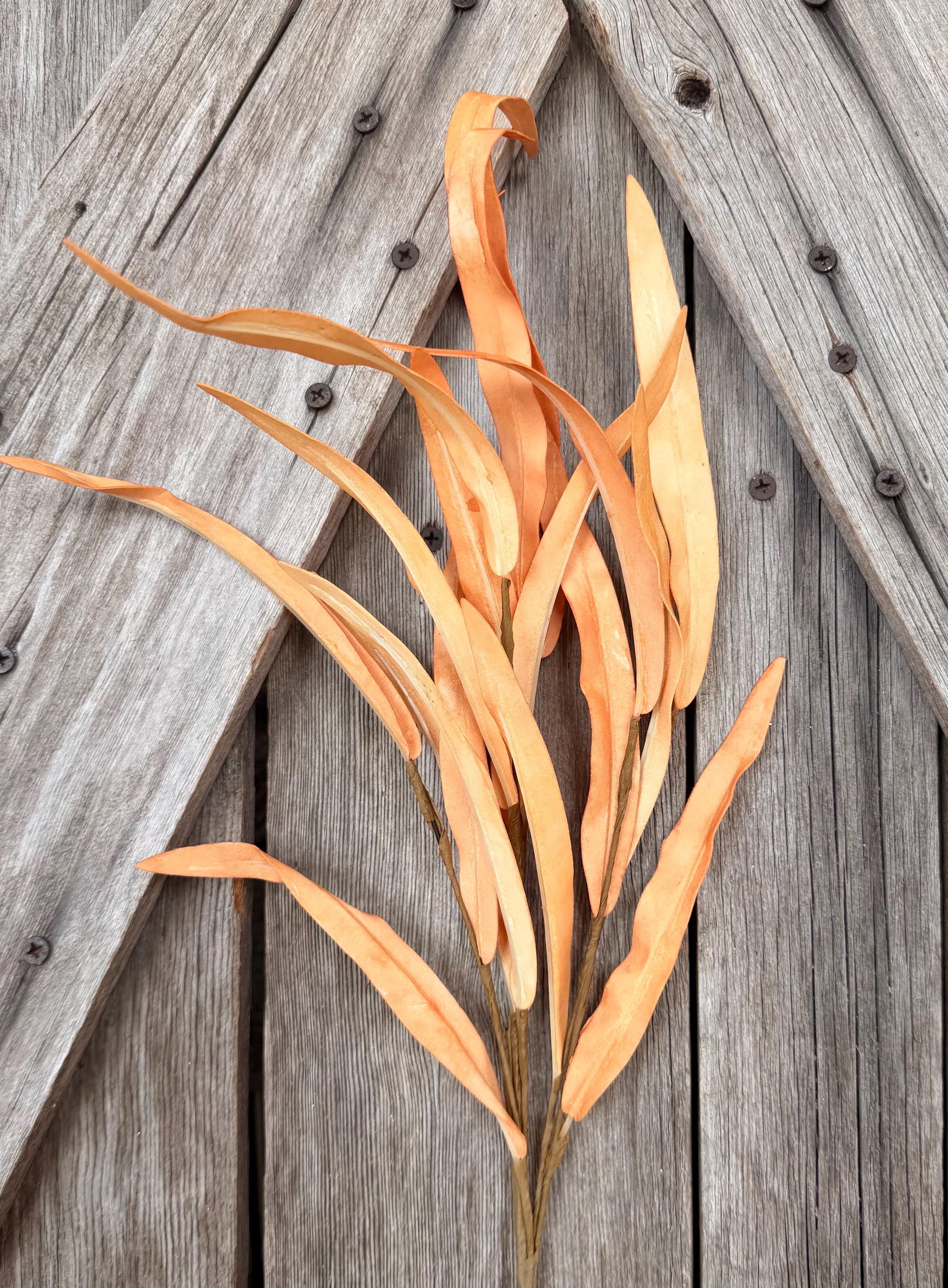 Autumn Willow Leaves Spray , Wreath Supply, Floral