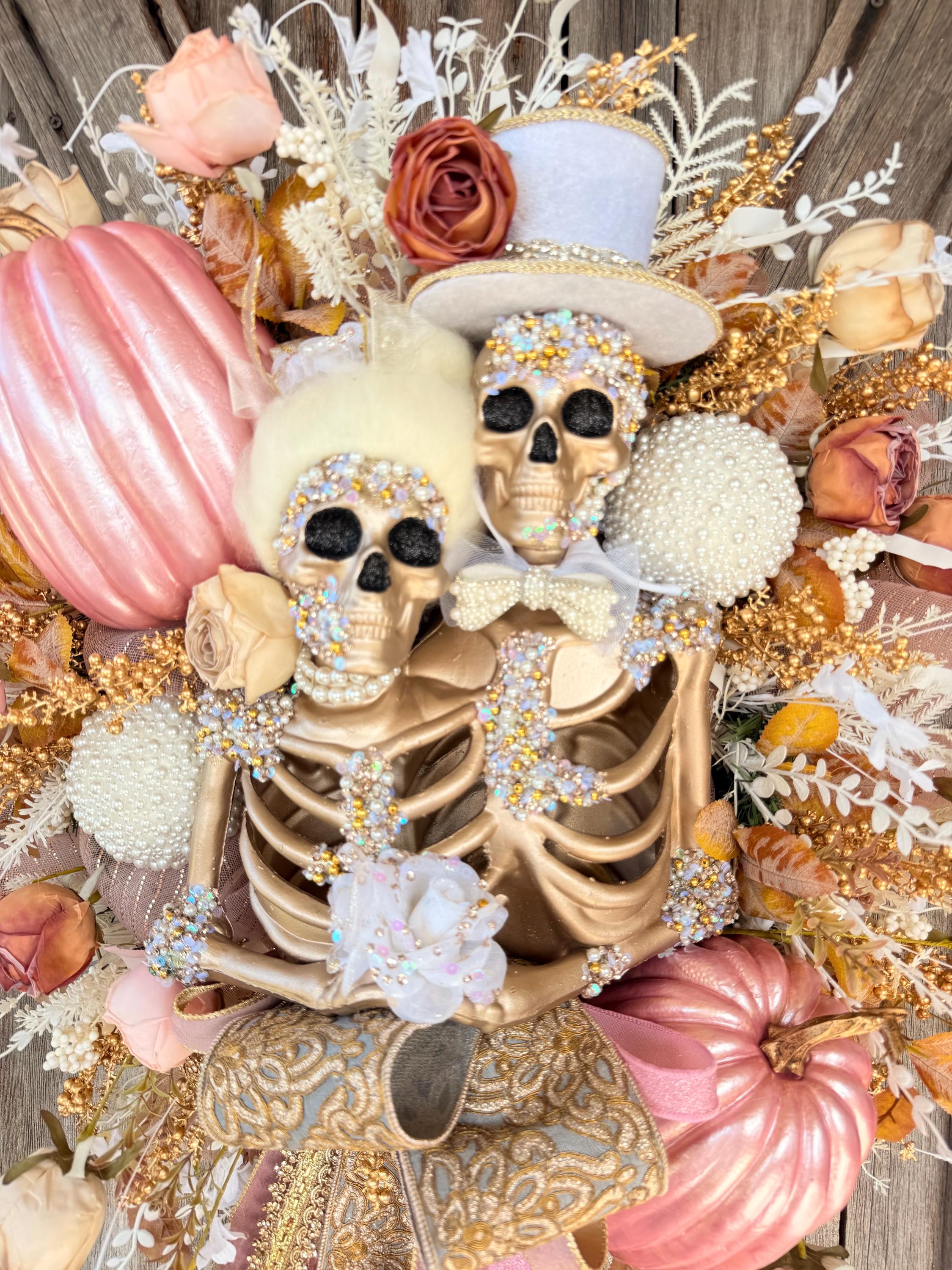 Luxury Halloween Wreath, Gothic Wreath, Glam Halloween Decor, Halloween Swag, Fall Wreath, Fall Door