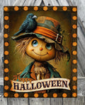 Happy Halloween Scarecrow, Halloween Sign, Halloween Decor, Halloween Wall Art