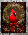 Always With You, Christmas Sign, Christmas Decor, Christmas Wall Art