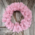 Pink Pine Wreath Base, 24 Inches Wreath Supply